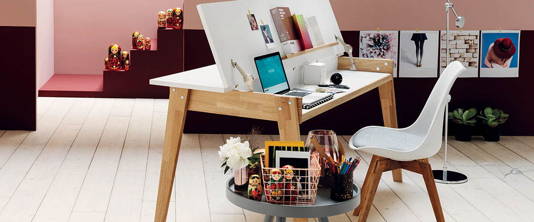 Un bureau déco à la maison